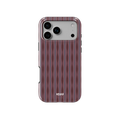 Mulberry | Burgundy Wavy Textured iPhone Case